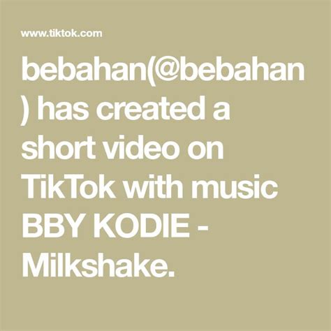 bebahan tiktok|bebahan clips (@bebahanclips)